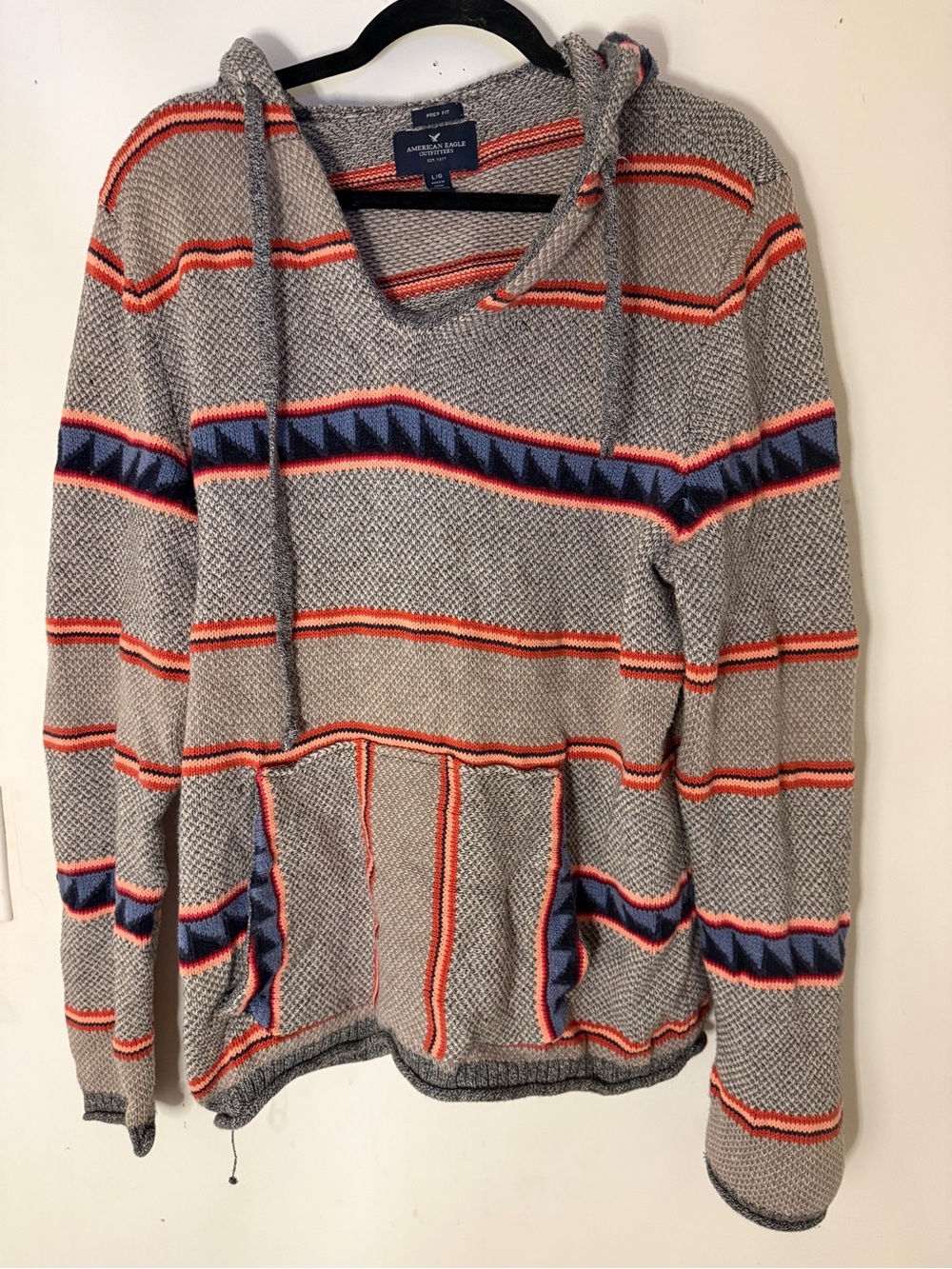 American Eagle Prep Fit Hooded Poncho (over-sized)